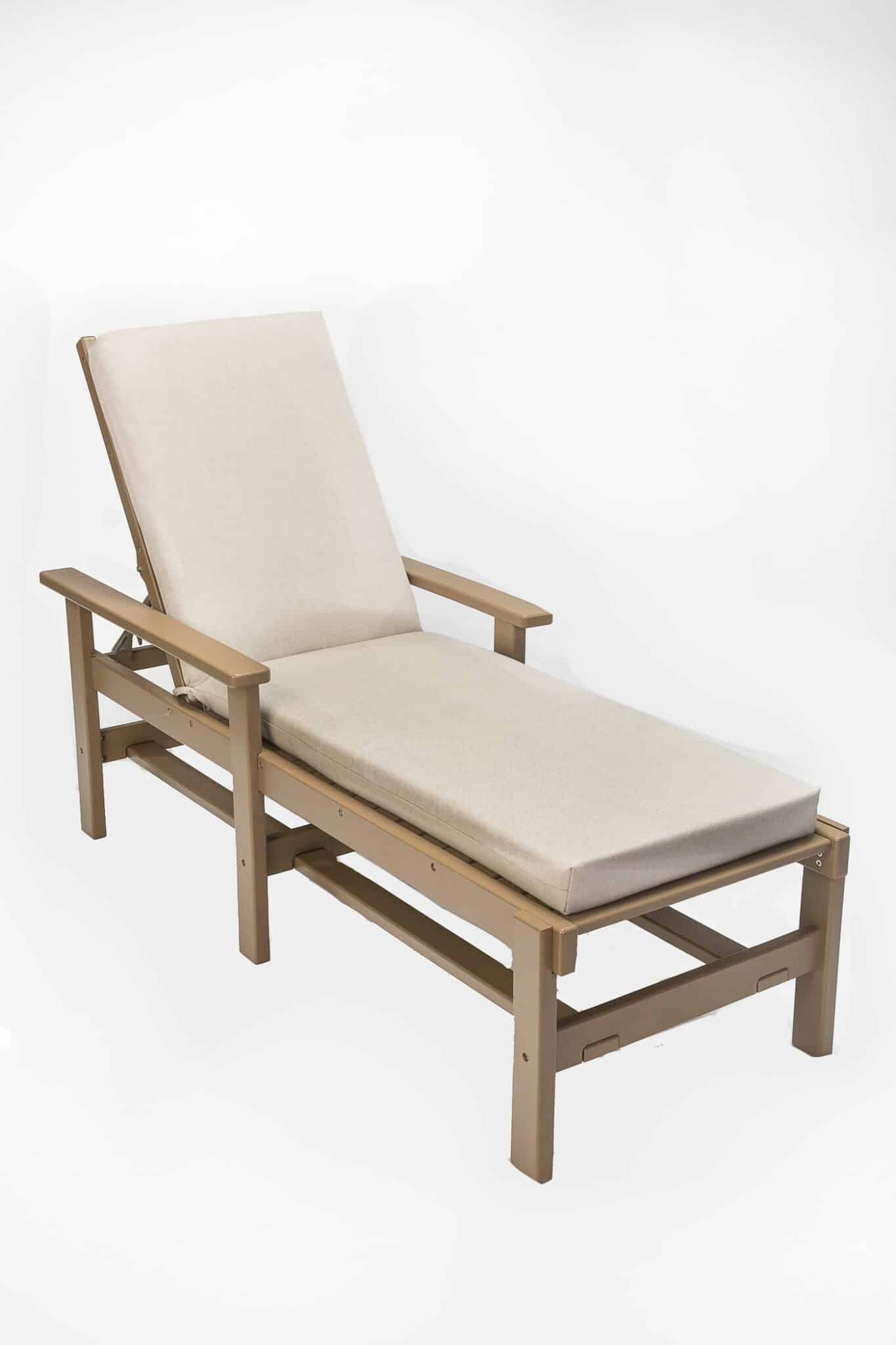 HOPETOWN ARM CHAISE with cushion  27″ X 78″ X 43″
