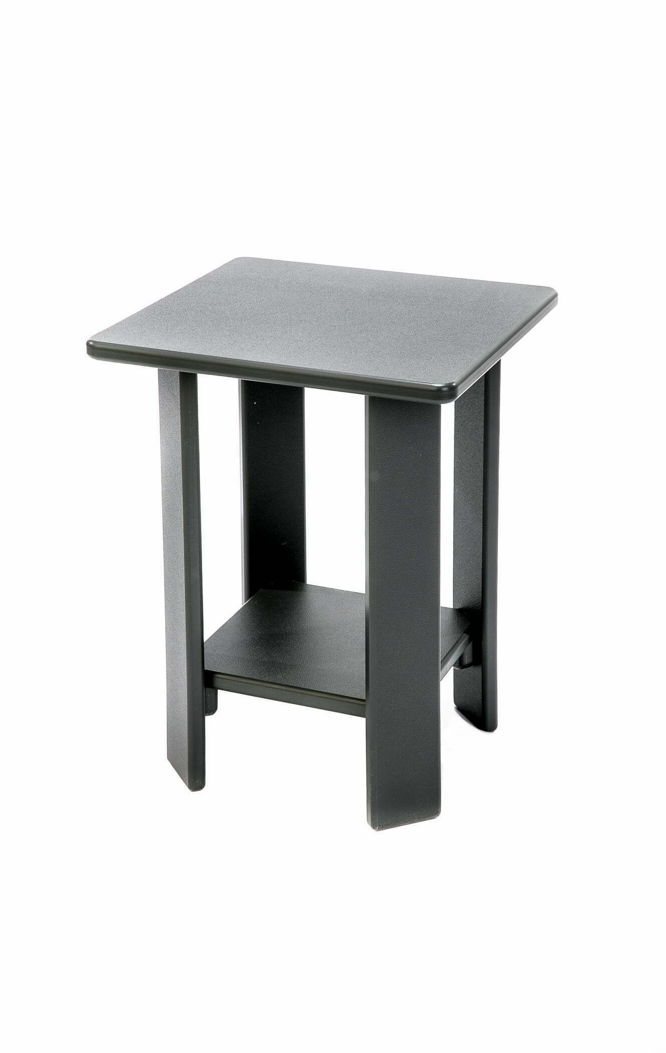 Hampton Square End Table Charcoal