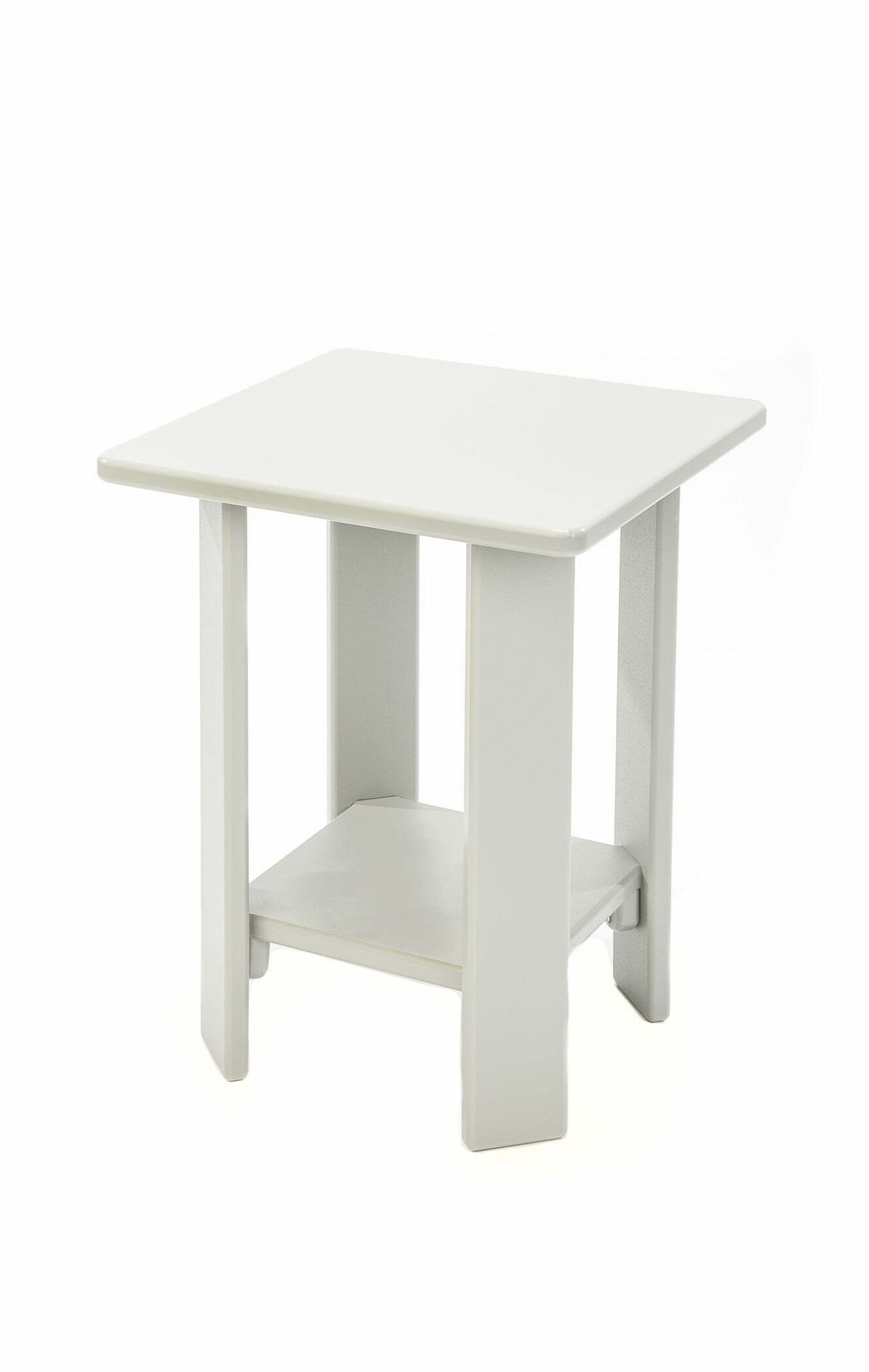 Hampton Square End Table White
